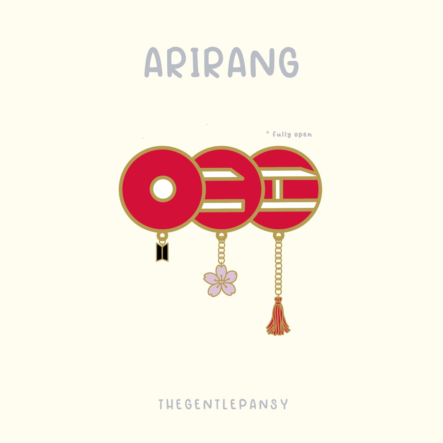 PREORDER - Arirang Enamel Pins