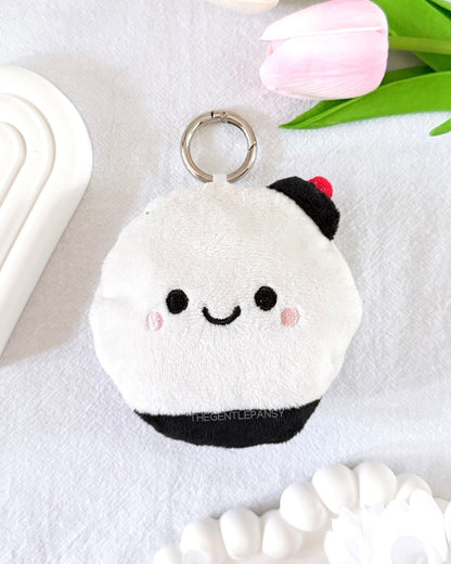 Baby Army Bomb Plush Keychain with Foldable Bag