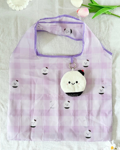 Baby Army Bomb Plush Keychain with Foldable Bag